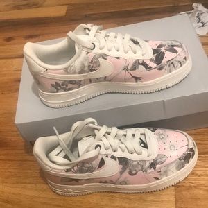 Floral Air Force ones